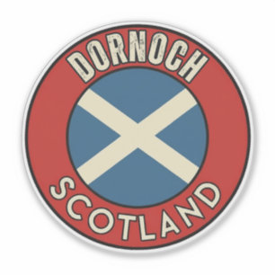 Dornoch, Schotland Sticker