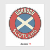 Dornoch, Schotland Sticker (Vel)