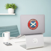 Dornoch, Schotland Sticker (Laptop op bureau)