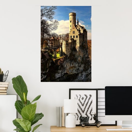 Dornröschenschloss Poster (Thuiskantoor)