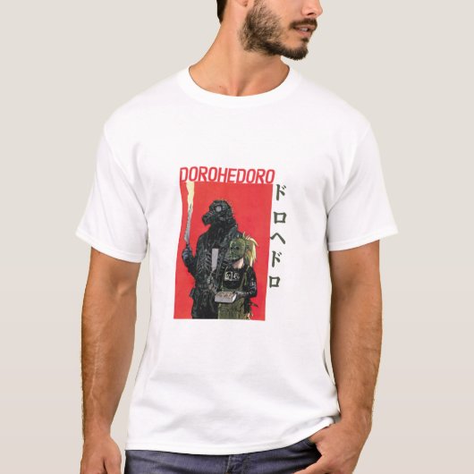 Dorohedoro anime Kaiman Q hayashida kaiman kaiaik T-shirt (Voorkant)