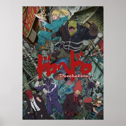 Dorohedoro Anime Poster (Voorkant)