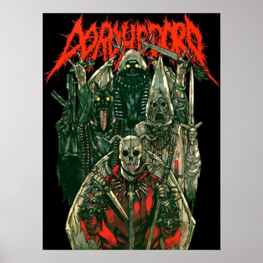 Dorohedoro metal poster (Voorkant)
