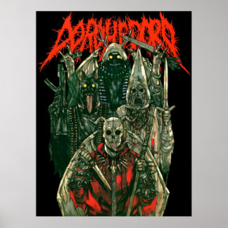 Dorohedoro metal poster