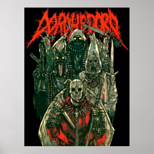 Dorohedoro metal poster