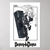 Dorohedoro Nikaido Design Poster (Voorkant)