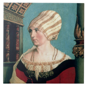 Dorothea Kannengiesser, 1516 (tempera op limewood) Tegeltje