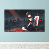 Dorothia, Meesteres van de Kunsten Canvas Afdruk (Insitu (Houten vloer))