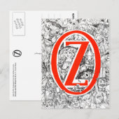 Dorothy and The Wizard in Oz Briefkaart (Voorkant / Achterkant)