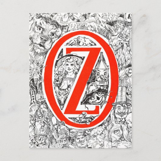 Dorothy and The Wizard in Oz Briefkaart (Voorkant)