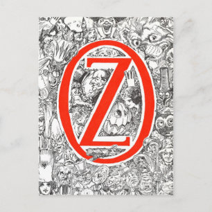 Dorothy and The Wizard in Oz Briefkaart