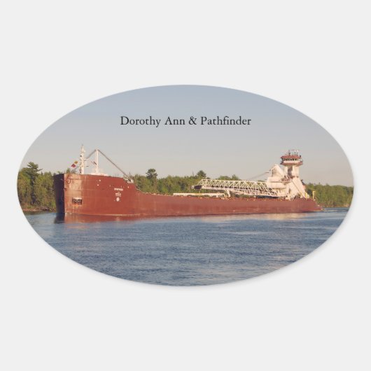 Dorothy Ann en Pathfinder Sticker (Voorkant)