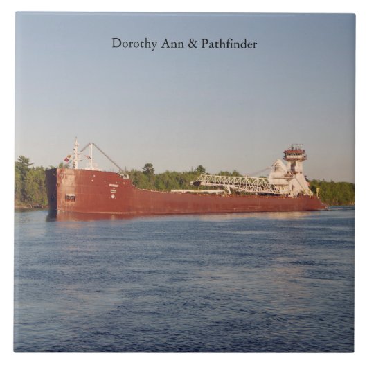 Dorothy Ann en Pathfinder tegel Tegeltje (Voorkant)