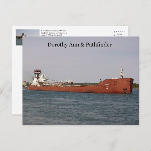 Dorothy Ann & Pathfinder Post Kaart (Voorkant / Achterkant)