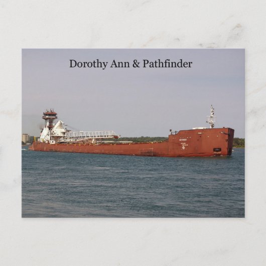 Dorothy Ann & Pathfinder Post Kaart (Voorkant)
