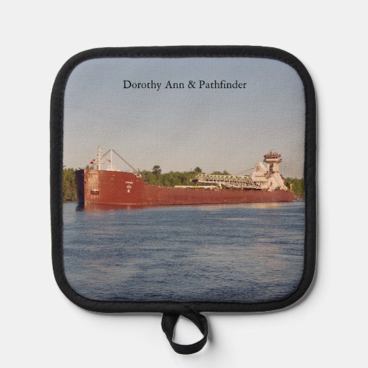 Dorothy Ann & Pathfinder pothouder Pannenlap (Voorkant)