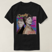Dorothy Blanche Grafisch Ontwerp 80s Stijl T-shirt (Design voorkant)