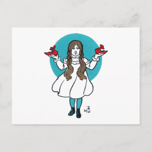 Dorothy: De prachtige Tovenaar van Oz Briefkaart