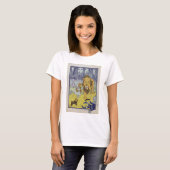 Dorothy en de laffe Lion van de Tovenaar van Oz T-shirt (Voorkant volledig)