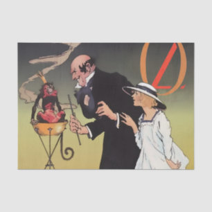 “Dorothy en de Tovenaar van Oz” door John R Neill Tissuepapier