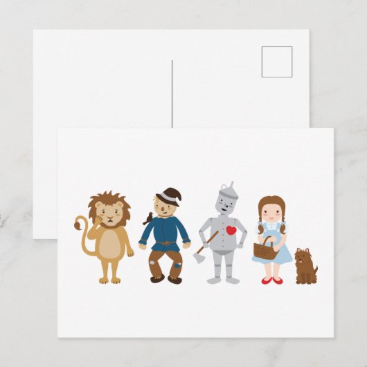 Dorothy en Friends Briefkaart (Voorkant / Achterkant)