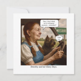 Dorothy en haar gloriedagen kaart