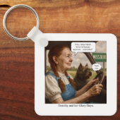 Dorothy en haar gloriedagen sleutelhanger (Voorkant)