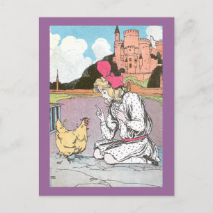 Dorothy Frees the Yellow Hen Briefkaart