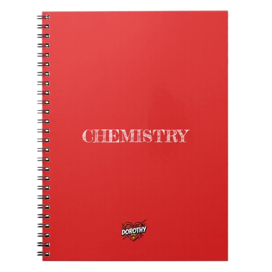 Dorothy Hart Red Notitieboek (Voorkant)