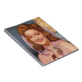 Dorothy Lamour 1940s ster van de 'Road' afbeelding Notitieboek (Rechterzijde)