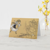 Dorothy melting Wicky Wizard of Oz Kaart (Gele Bloem)