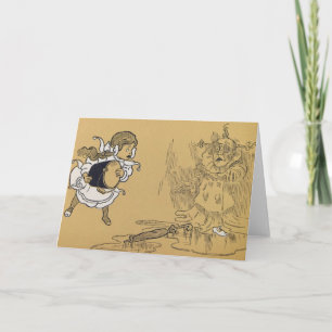 Dorothy melting Wyed Witch Wizard of Oz Kaart