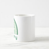 Dorothy Name Clover Boho Rainbow Koffiemok (Center)