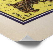 Dorothy ontmoet de laffe Lion Poster (Hoek)