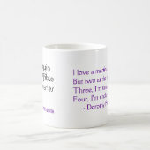 Dorothy Parker "I Love a Martini" Mok (Center)