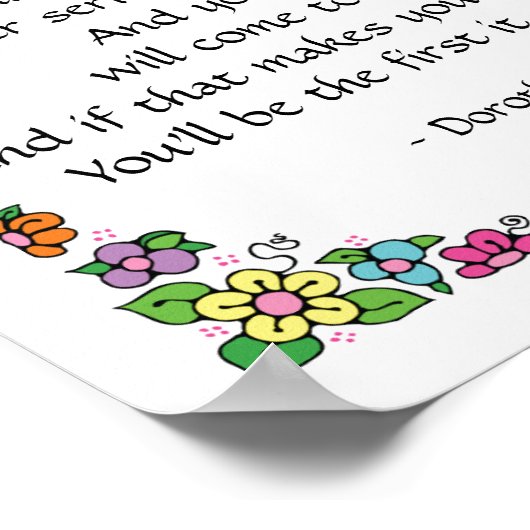 Dorothy Parker Quotation Poster door SRF (Hoek)