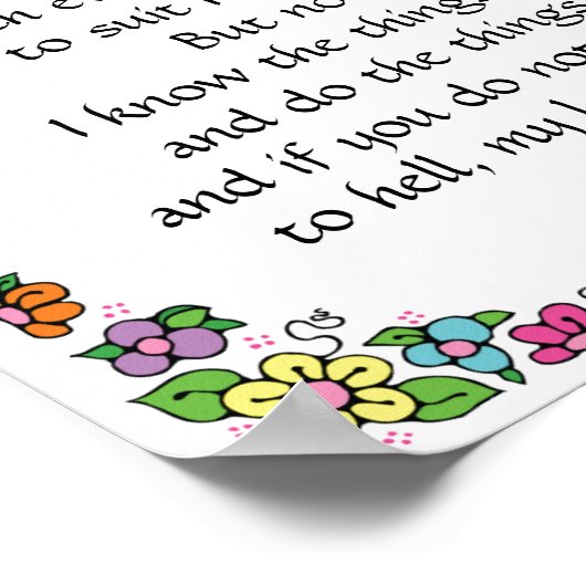 Dorothy Parker Quotation Poster door SRF (Hoek)