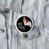 Dorothy Parker: Wit & Wisdom Ronde Button 7,6 Cm (In situ)
