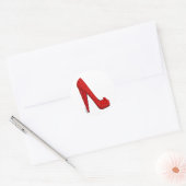Dorothy Ruby Pump Ronde Sticker (Envelop)