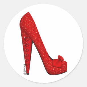 Dorothy Ruby Pump Ronde Sticker