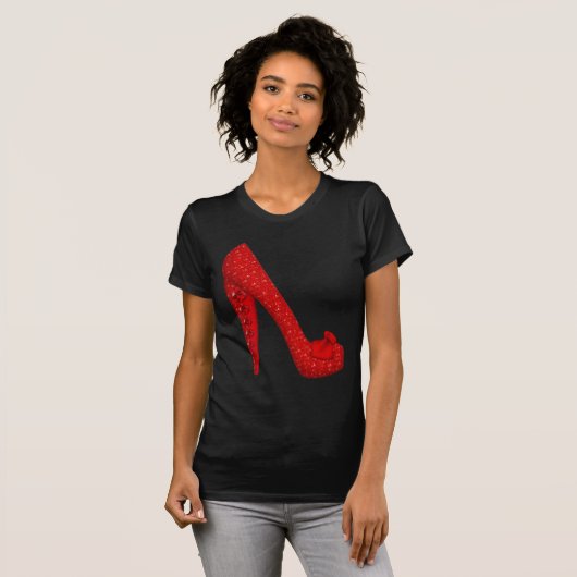 Dorothy Ruby Pump T-shirt (Voorkant volledig)