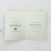 Dorothy Sage Green Elegant Wedding (Binnen)
