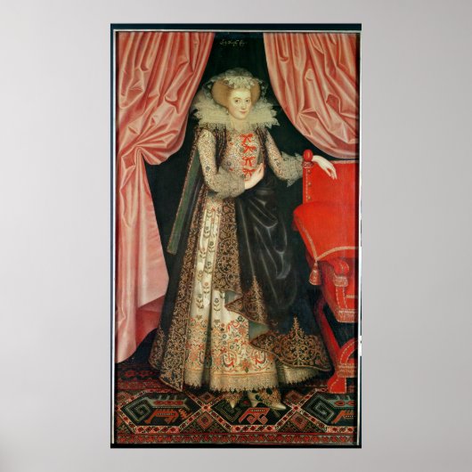 Dorothy St. John, Lady Cary, c.1614 Poster (Voorkant)