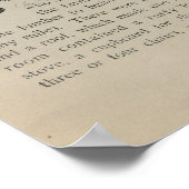 Dorothy woonde in Great Kansas Prairies Poster (Hoek)