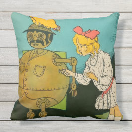 "Dorothy Wound Up Number 1" door John R Neill Buitenkussen