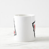 Dorothy's Framed Ruby Red Heels Koffiemok (Center)