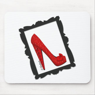 Dorothy's Framed Ruby Red Heels Muismat