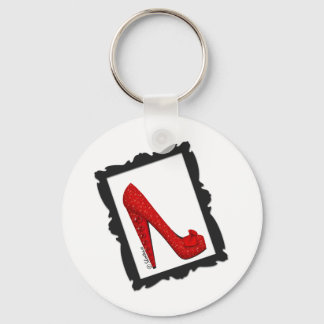 Dorothy's Framed Ruby Red Heels Sleutelhanger