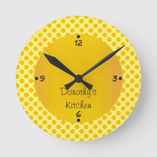 Dorothy's Keuken, speciaal gepersonaliseerde numme Ronde Klok (Voorkant)