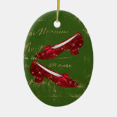 Dorothy's Ruby Slippers Keramisch Ornament (Voorkant)